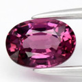 Pinkish Purple Malaya Garnet .97ct Oval 6.8mm x 5mm  #AC0064
