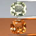 Zultanite 5mm Cushion Full Color Change . 68ct #AC0083