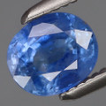 Natural Cornflower Blue Sapphire 5.9mm x 5mm Oval .90ct #NL0001