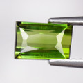Natural Green Tourmaline 7.2mm x 4.8mm Baguette #NL0007