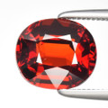 Natural Red Orange Spessartite Garnet Oval  8.1mm x 7.2mm 3.04ct #NL0014