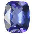 Tanzanite 8.11mm x 5.54mm Antique Cushion Cut Lot of 1 Gem