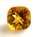 Natural Citrine 7mm Cushion 1 Stones