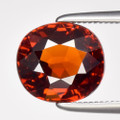Natural Orange Spessartite Garnet 8.2mm x 7.5mm Cushion 3.13ct #NL0017