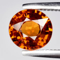 Natural Spessartite Garnet 5.7mm x 5.3mm Oval .9ct #NE0001