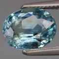 Natural Blue Sapphire 8mm x 6.3mm Oval 1.73ct UNHEATED CERT #NE0010