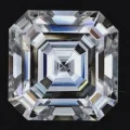 Moissanite 6mm Asscher Cut VVS D Color Wholesale Lot of 1 Stone