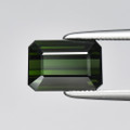Natural Green Tourmaline 8.7mm x 6mm Emerald Cut 2.2ct #NE0024