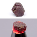 Ruby Faceting Rough 11.5mm x 9.8mm 11ct Unheated #FR0008