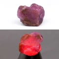Ruby Faceting Rough 17.5mm x 13.5mm 15.93ct Unheated #FR0018