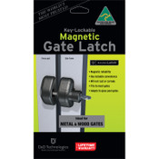 MagnaLatch Side Pull Lockable Pool Gate Latch (MLSPS2LRO)