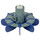 Zodiac MX6 Scrubber Assembly - Back