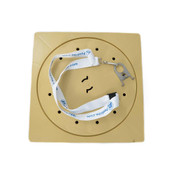 Poolrite Square Dress Ring Kit with lid - Beige