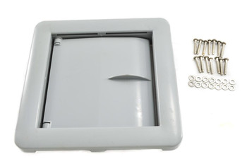 Spa Quip Series 1000 Grey Skimmer Filter Front Assembly & Weir Door
