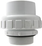 Praher Multiport Valve Barrel Union - 50mm