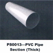 Pool skim PVC Thick Pipe Section
