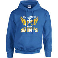 CLE Adult Heavy Blend Hooded Sweatshirt - Royal (Student) (CLE-002-RO)