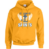 CLE Adult Heavy Blend Hooded Sweatshirt - Gold (Student) (CLE-002-GO)