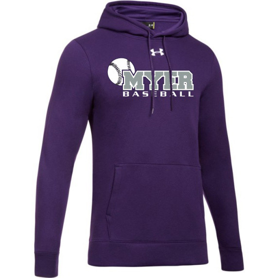 mens purple under armour hoodie