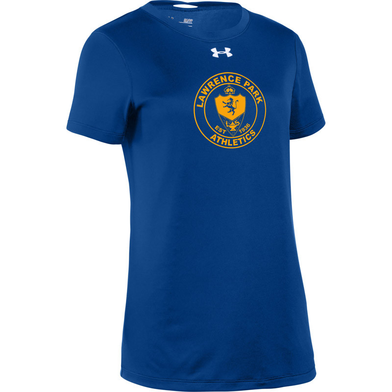 LPC Under Armour Women's Short Sleeve Locker 2.0 Drifit Gym Shirt - Royal  Blue - SchoolWear.ca