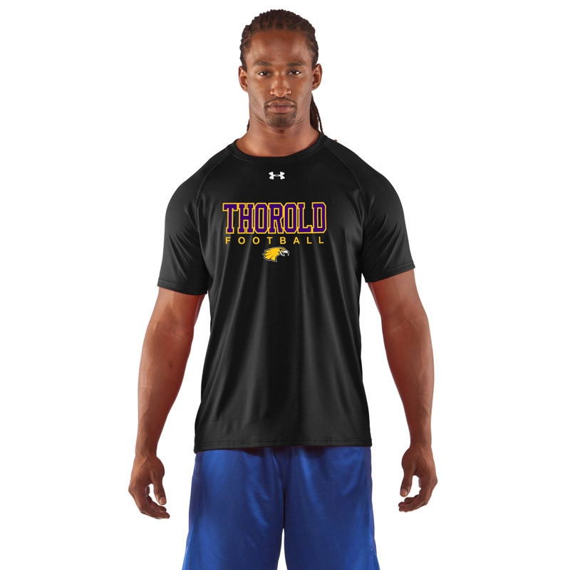 New Under Armour Men/'s Locker Short Sleeve T-Shirt Black Large