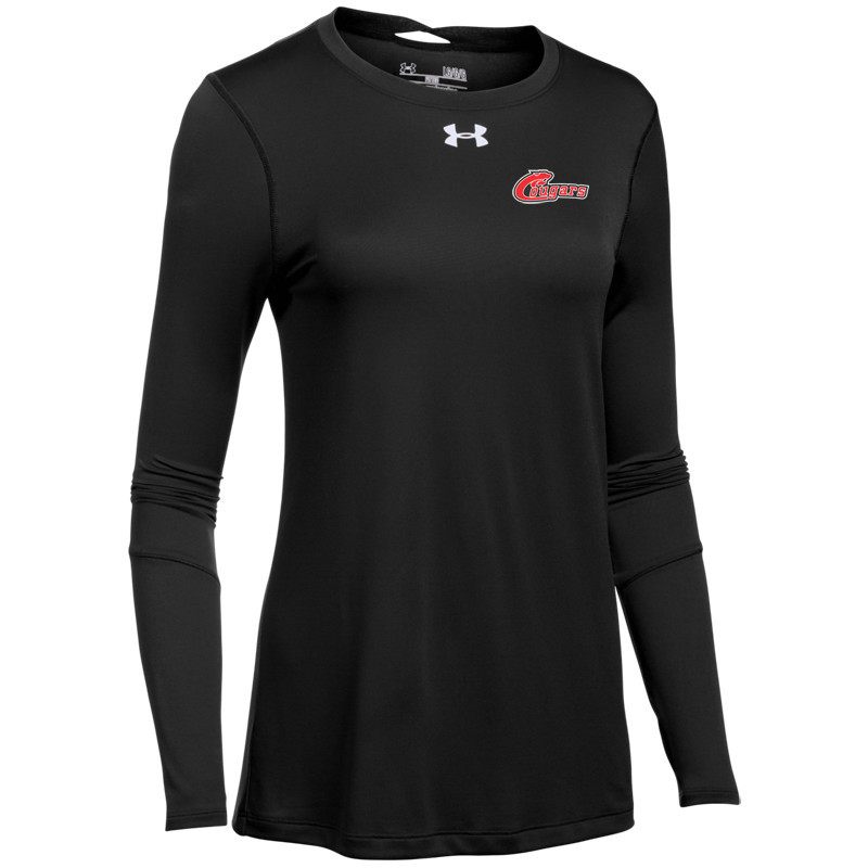 womens white under armour long sleeve