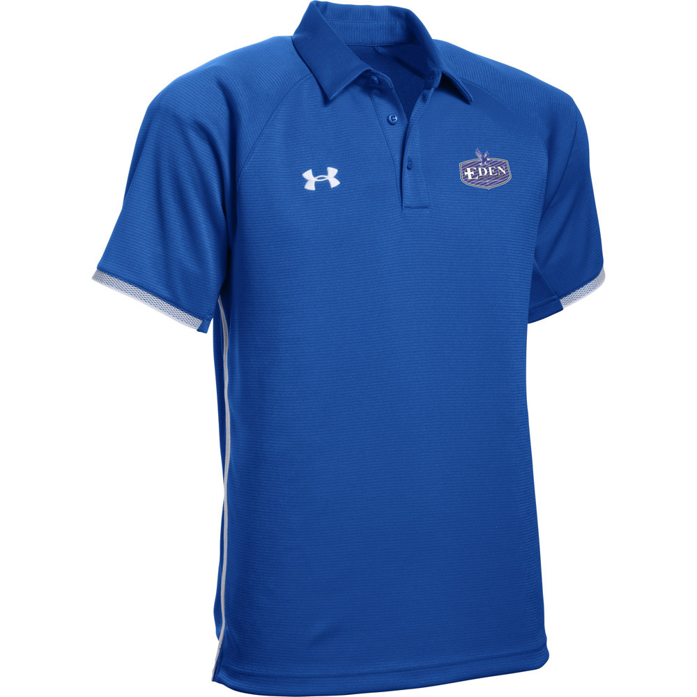 under armour royal blue polo shirt