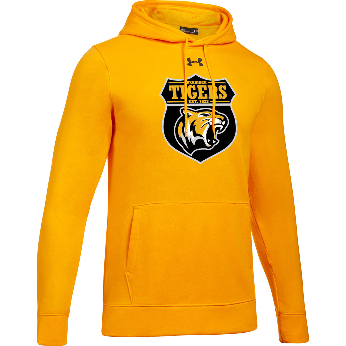 ua men's hustle fleece hoody