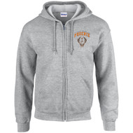 FFC Gildan Adult Full Zip Hooded Sweatshirt (Staff) - Sport Grey (FFC-008-SG)