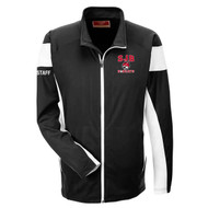 JDB Team 365 Men's Elite Performance Full-Zip Jacket - Black (Design 01) (JDB-109-BK)