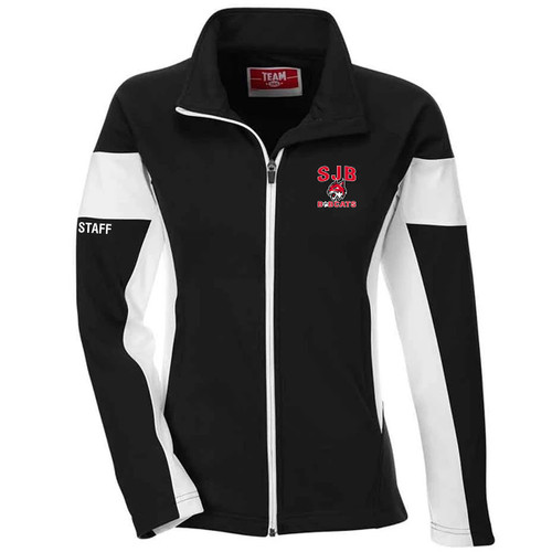 JDB Team 365 Ladies' Elite Performance Full-Zip Jacket - Black (Design 01) (JDB-209-BK)