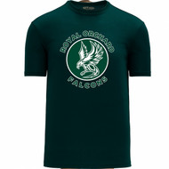 ROS Athletic Knit Men’s Apparel Short Sleeve Shirts - Dark Green (ROS-112-DG)
