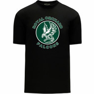 ROS Athletic Knit Men’s Apparel Short Sleeve Shirts - Black (ROS-106-BK)