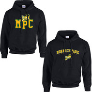 MPC Adult Heavy Blend Hooded Sweatshirt - Black (MPC-018-BK)