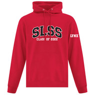 SLS Adult Everyday Fleece Grad Hoodie - Red (SLS-038-RE)
