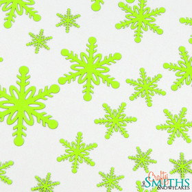 "Snow Bow" Paper Snowflake Cutouts