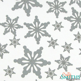 "Snow Flower" Paper Snowflake Cutouts