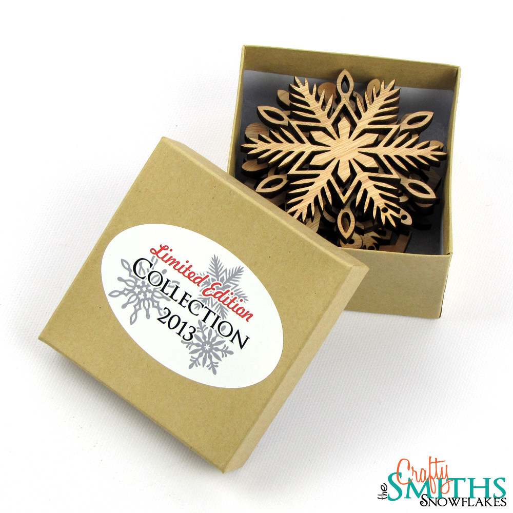 2013 Special Edition Lyptus Wood Snowflakes - The Crafty Smiths