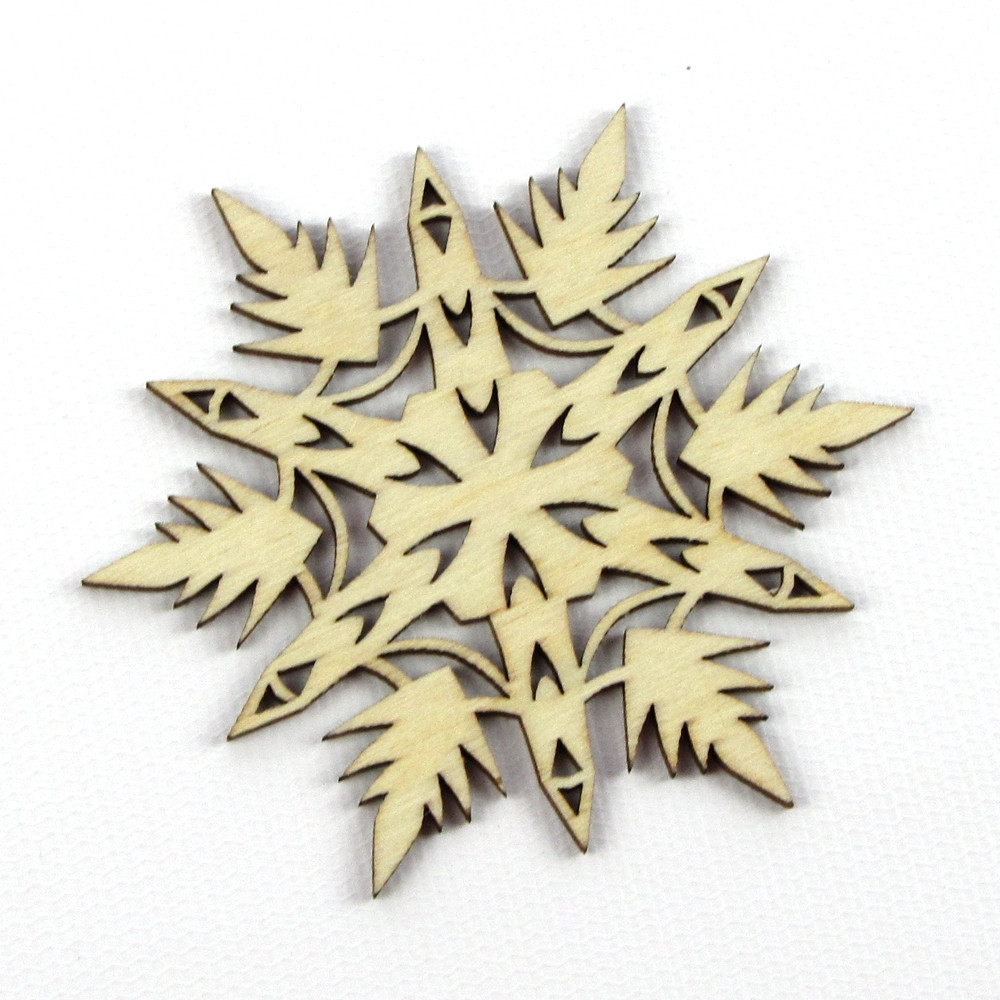 2013 Special Edition Lyptus Wood Snowflakes - The Crafty Smiths