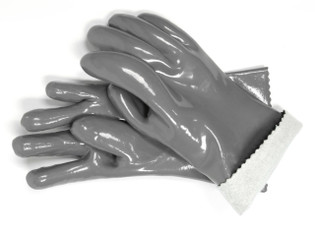 Grey Insulated BBQ Gloves