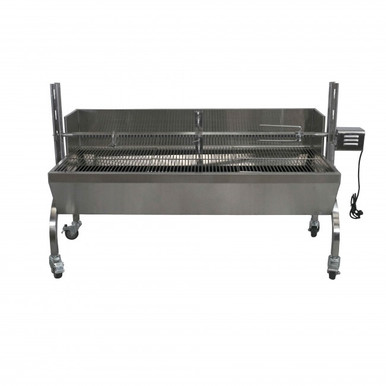 13-Watt Stainless Steel Rotisserie Grill - Latin Touch