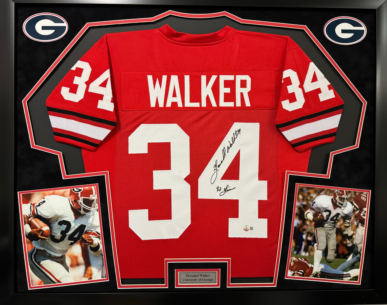 Executive Framing Jersey + Photo + 2 Cards + Name