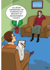Facebook Unfriended Birthday - 388 Funny Birthday Cards 6 Pack