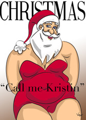 Call me Kristin - 1614 Hilarious Christmas Cards 6 Pack