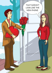 Siri Richer Boyfriend - 264 Funny Valentine̥s Day Cards 6 Pack