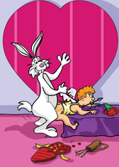 Easter Bunny valentines Day - 232 Funny ValentineÕs Day Cards 6 Pack