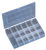 17 Compartment Frosted Organizer