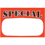 Small Paper "SPECIAL" Store Message Sign (50Pcs/Pack)