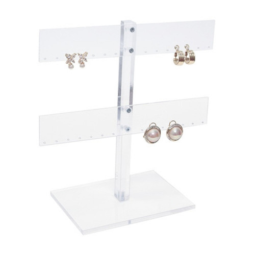 2 Tier Acrylic Earring Display stand