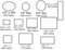 Diagram of label quantities based on size and shape.